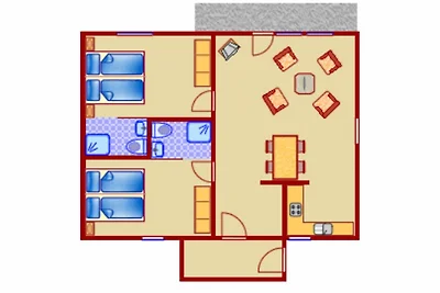 Ferienhaus mit Bergblick und 2 SZ mit Ensuite...