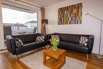 200 Ferienwohnung, Apartment mit Balkon und...