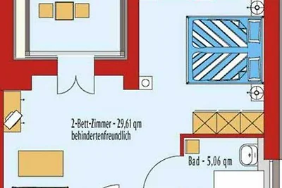 DZ 05. Komfort mit Meerblick und Balkon