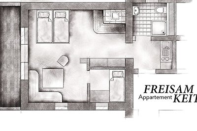 Appartement Freisamkeit 2