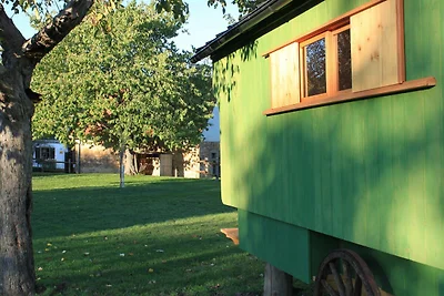 Schäferwagen blau