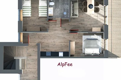 Vakantieappartement Gezinsvakantie Bach