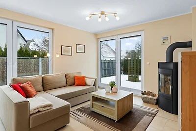 Haus Ute mit 2 Schlafzimmer, Kamin & Garten