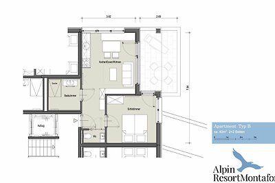 2.09 - Apartment Typ B im Alpin Resort...