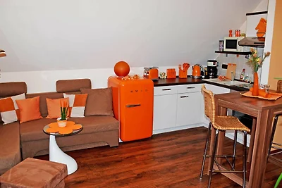 Ferienhaus Regenbogen mit Kamin und Terrasse