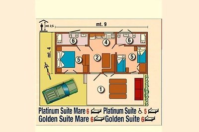 Ferienanlage Lido - Golden Suite Mare So/So O...