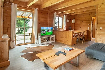 Modernes Holzhaus mit gemütlicher Atmosphäre...