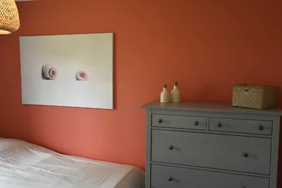 4-Raum-rotes Ferienhaus bis 8 Pers.