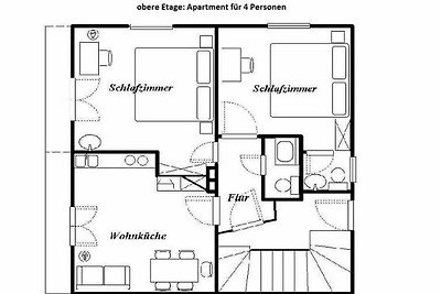 Ferienwohnung für 3-4 Personen 1