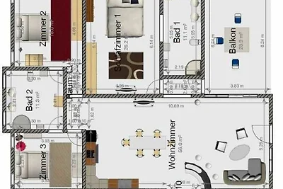 Appartement Nr. 3