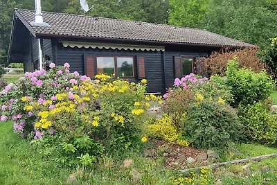 Blockhaus am Waldrand