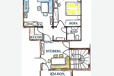 Spatzennest Wohnung im Landhausstil