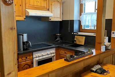 Rustikale Ferienwohnung mit Terrasse & Kamino...