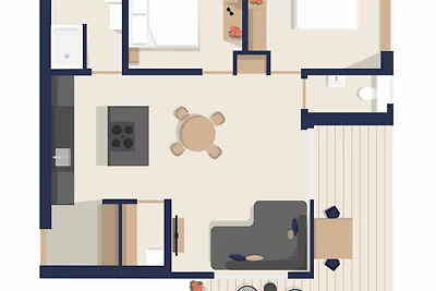 hôamele - Ferienwohnung mit Genuss