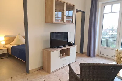 A9: Seeblick 2-Raum-Fewo (34m², max. 3 Pers.)