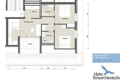 3.22 - Apartment Typ H/K/L im Alpin Resort Mo...