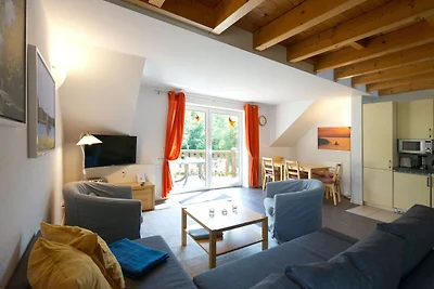 2-Raum-Ferienwohnung, 6 Personen, Balkon, OG...