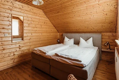 HAS-07 Holzblockhaus, 6 Pers., 65qm
