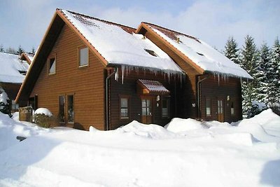 HAS-28 Holzblockhaus, 4-6 Pers., 65qm