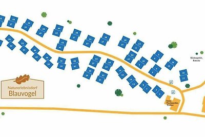 HAS-28 Holzblockhaus, 4-6 Pers., 65qm