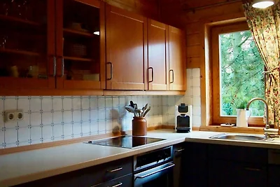 HAS-50 - Holzferienhaus mit überdachter...