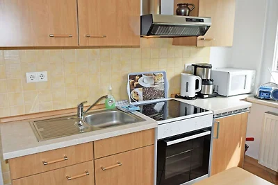 2-Raumferienwohnung m. Terrasse Koje für Vier