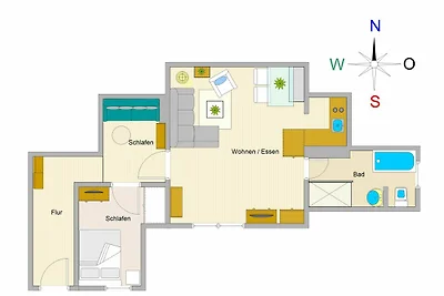 Appartamento Vacanza con famiglia Kühlungsborn