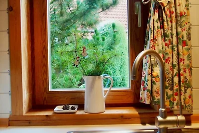 HAS-50 - Holzferienhaus mit überdachter...