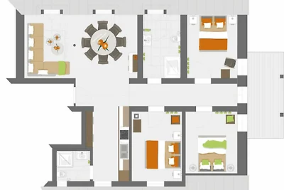 Vakantieappartement Gezinsvakantie Edertal