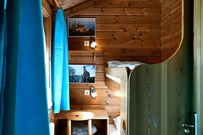 LTD-03 Holzblockhaus mit SW-Terrasse für 4 P.