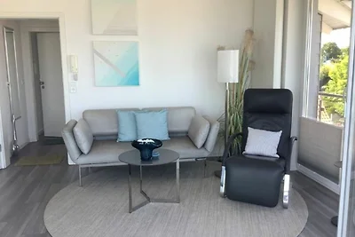 2-Raum FeWo II, 50m², 2.OG, Balkon, Meerblick