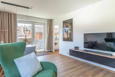 Ferienwohnung mit Bergblick, Balkon und...