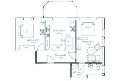 Appartamento Vacanza con famiglia Ahlbeck