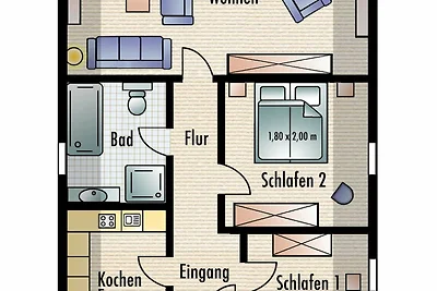 Vakantieappartement Gezinsvakantie Ralswiek