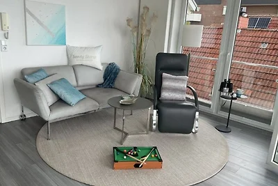 2-Raum FeWo II, 50m², 2.OG, Balkon, Meerblick
