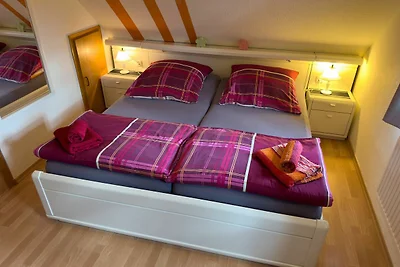 Ferienhaus, Dusche, WC, 2 Schlafräume