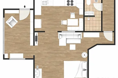 Vakantieappartement Gezinsvakantie Stralsund