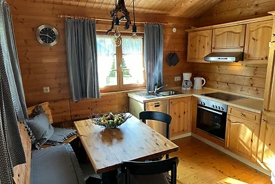 LTD-105 Holzblockhaus für 4 Personen mit...