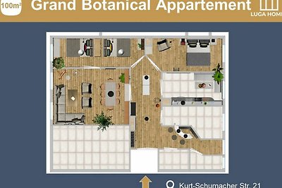 *Grand Botanical* 4-Zimmer-Appartement mit...