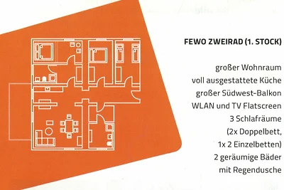 Ferienwohnung Zweirad