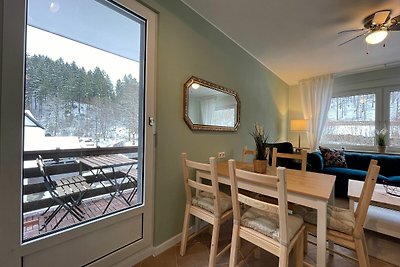 Ferienwohnung Hirsch mit Balkon