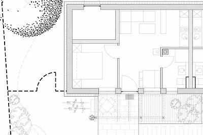 Ferienwohnung 2 - 35 m²