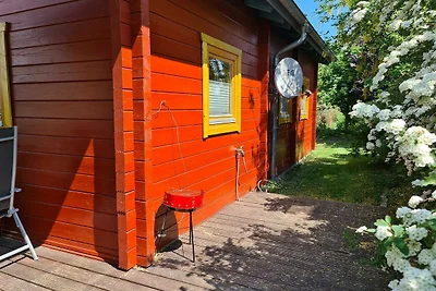 A10: 3-Raum-Holzhaus Bine mit Kamin, Terrasse...