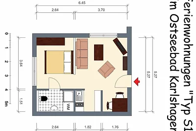 Vakantieappartement Gezinsvakantie Karlshagen