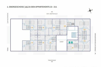 Wohng. 2 Schlafzimmer über 2 Etagen, Hundefre...