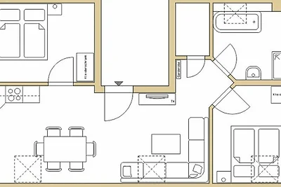 Apartament Dla rodzin Großkoschen
