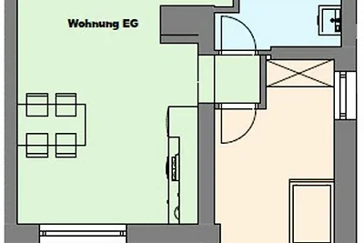 FEWO 2-4 Personen /42m² - mit Terrasse - I