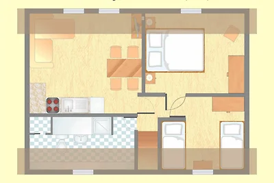 Ferienwohnung Am Bodden Nr.1 OG