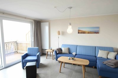 Ferienwohnung 04 mit Südbalkon und Meerblick