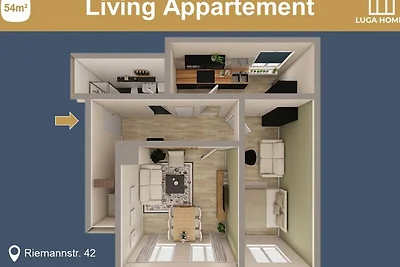 Vakantieappartement Gezinsvakantie Mittelweser